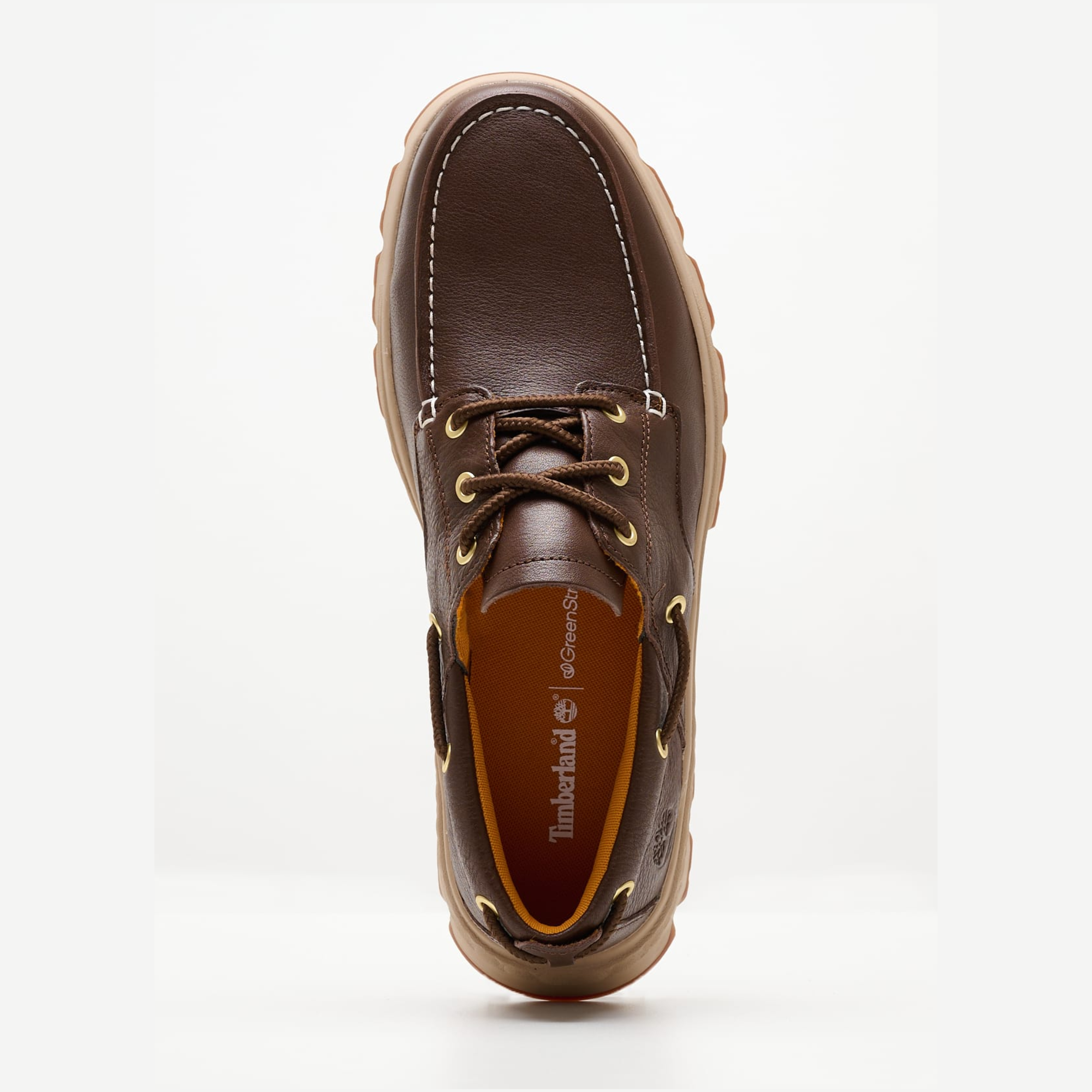 [NEW] Original Timberland Giày Lười Nam Moc Toe Oxford Dk Brown Full Grain TB0A5RH4