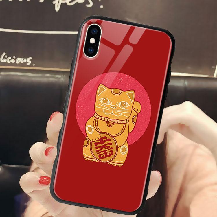Ốp Lưng Mèo Thần Tài Cá Tính dành cho Iphone 6/6 plus/6S/6S Plus/7/7Plus/8/8Plus/X/Xs/Xs Max/11/11 Promax/12/12 Promax Meothantai107