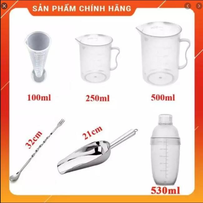 Giá Sỉ Combo đồ dụng cụ pha chế đầy đủ số lượng 8 món đẹp giá rẻ