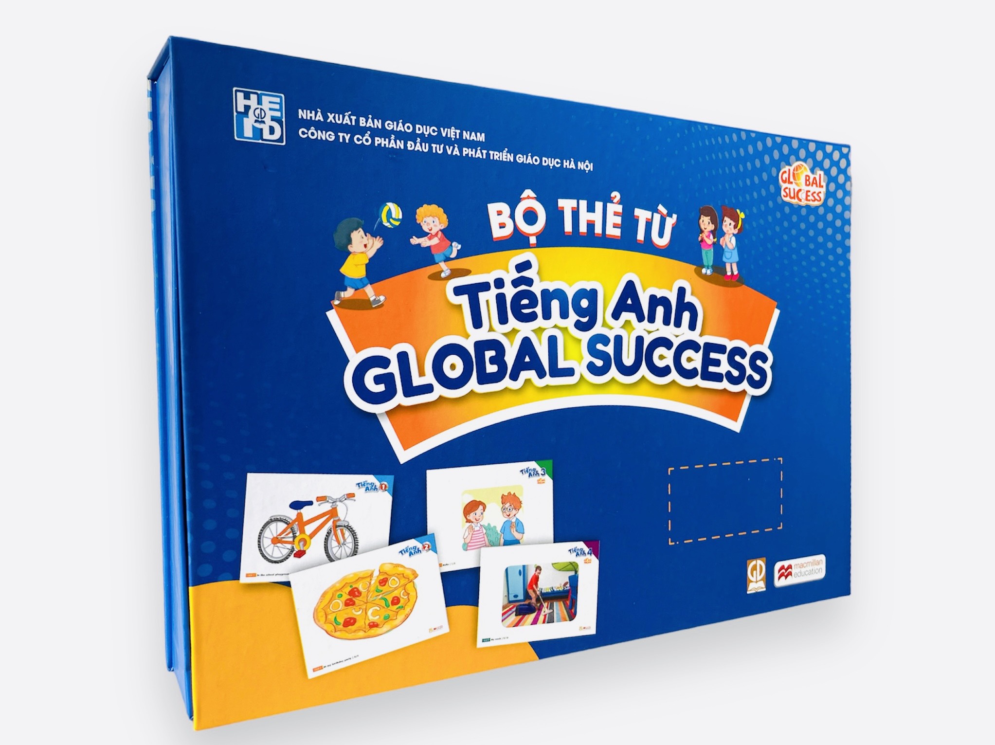 Sách - Bộ thẻ từ Tiếng Anh lớp 4 Global Success