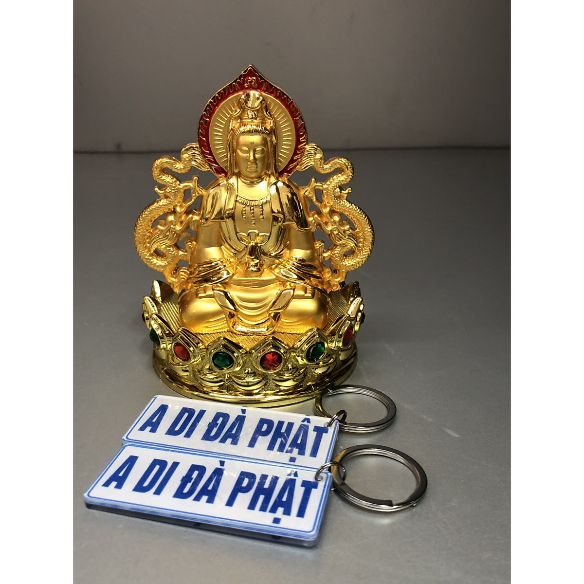 Tượng Để Ô tô Quan Âm Bồ Tát DA12103