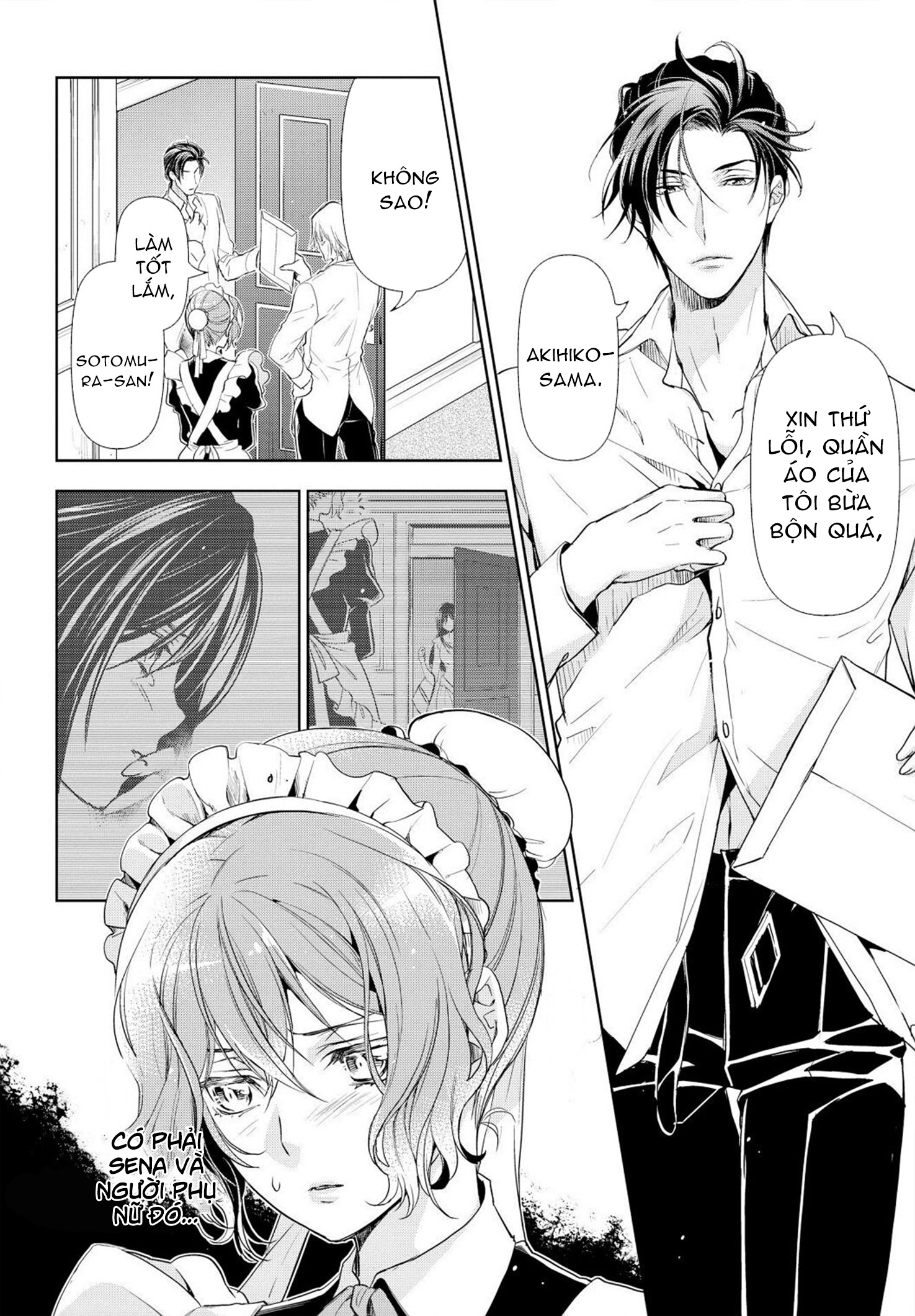 anh chàng quản gia lạnh lùng yêu cô hầu gái chapter 2 2