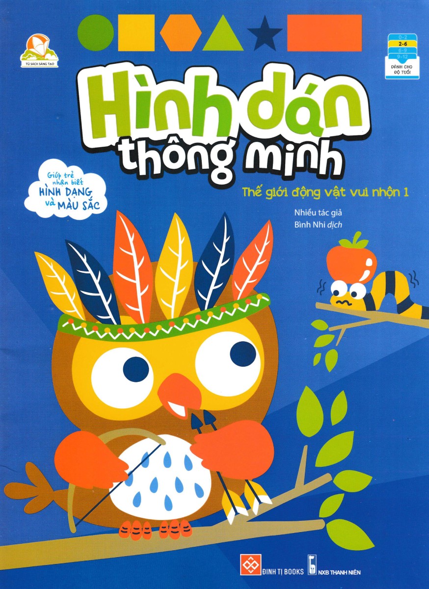 Hình Dán Thông Minh - Thế Giới Động Vật Vui Nhộn 1 _DTI