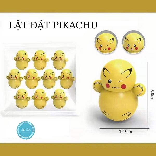 Lật đật búp bê mini nhỏ - squid game, pikachu, doremon, người tuyết, chim cánh cụt
