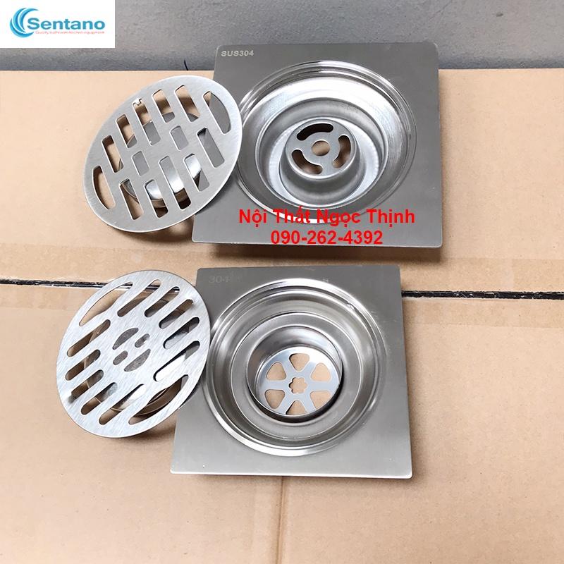 Phễu thoát sàn LR-02 inox sus304 mờ chống hôi hiệu quả chặn rác và thoát nước nhanh
