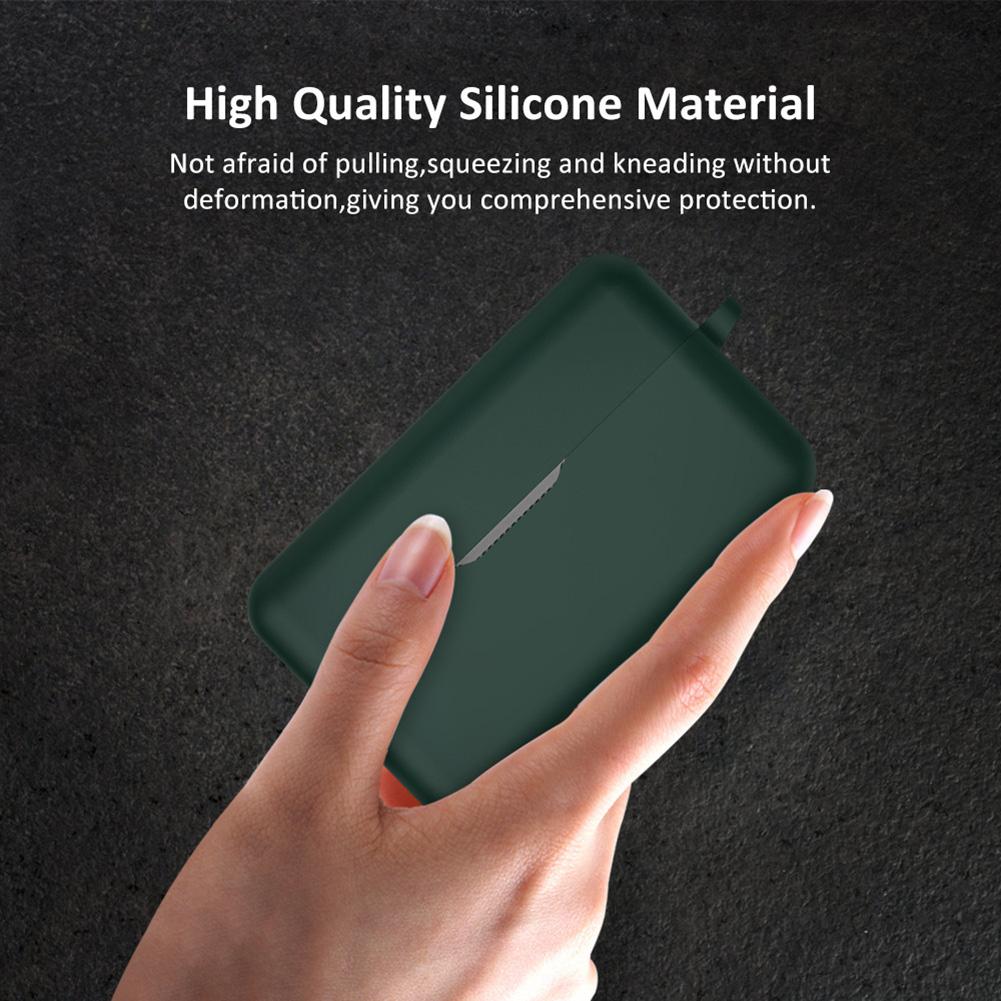 DJI mic micro không dây micrô bảo vệ micr sạc hộp silicon có móc cho dji hành động 2 phụ kiện máy quay video