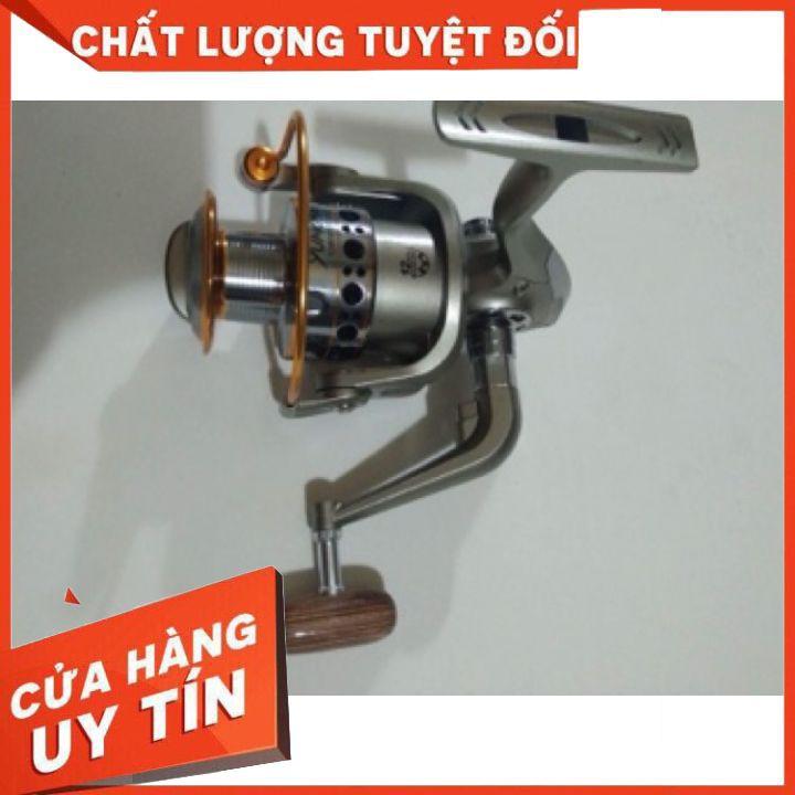 Máy Câu Cá Yomoshi LC Kim Loại 3000-7000 (TẶNG CƯỚC SHIMANO 100M CACBON ) MÁY CÂU CÁ MÁY ĐỨNG YOMOSHI