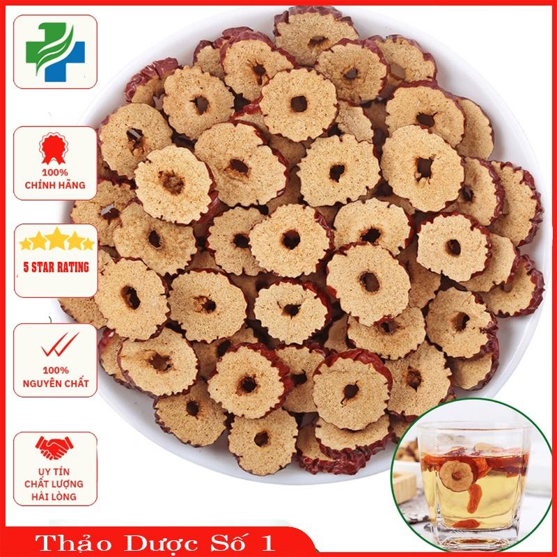 Táo Đỏ Cắt Lát Sấy Khô 100gr Đều Và Đẹp