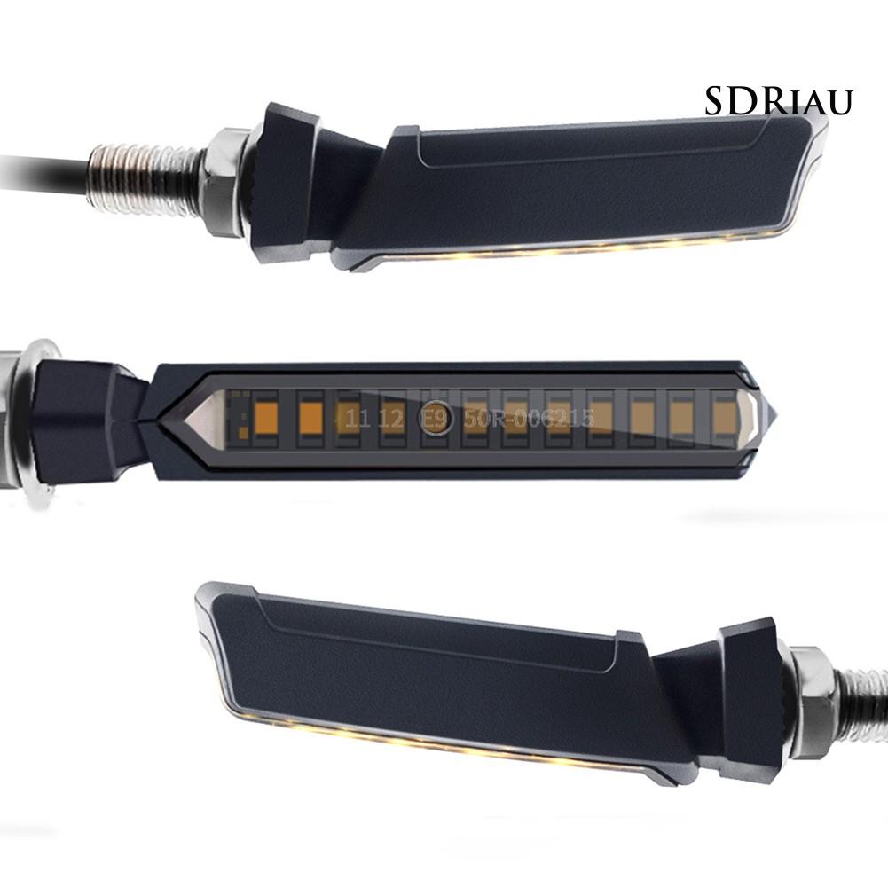 1 Cặp Đèn Xi Nhan 12 Bóng Led Cho Xe Mô Tô Tiện Dụng