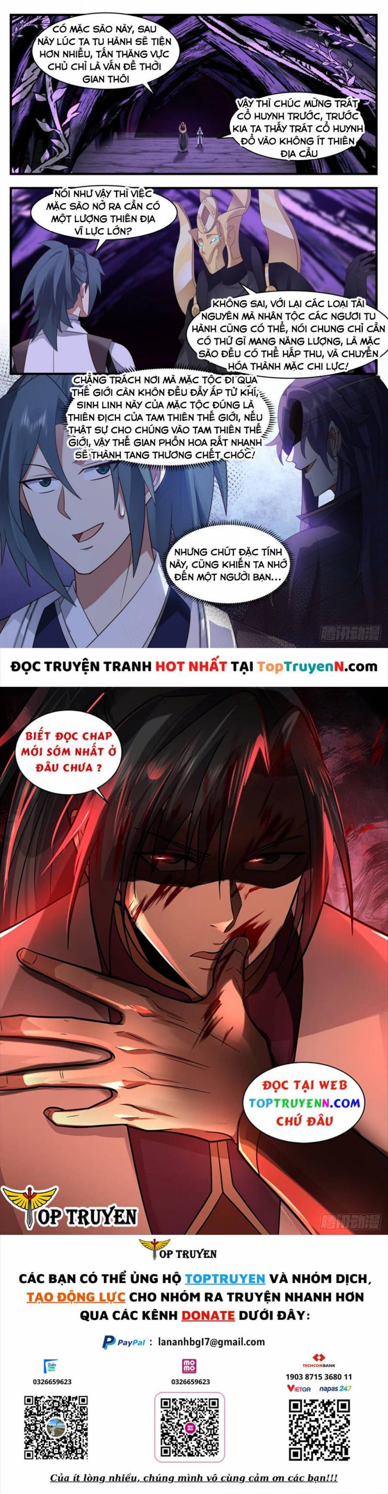 Võ Luyện Đỉnh Phong chapter 0 8