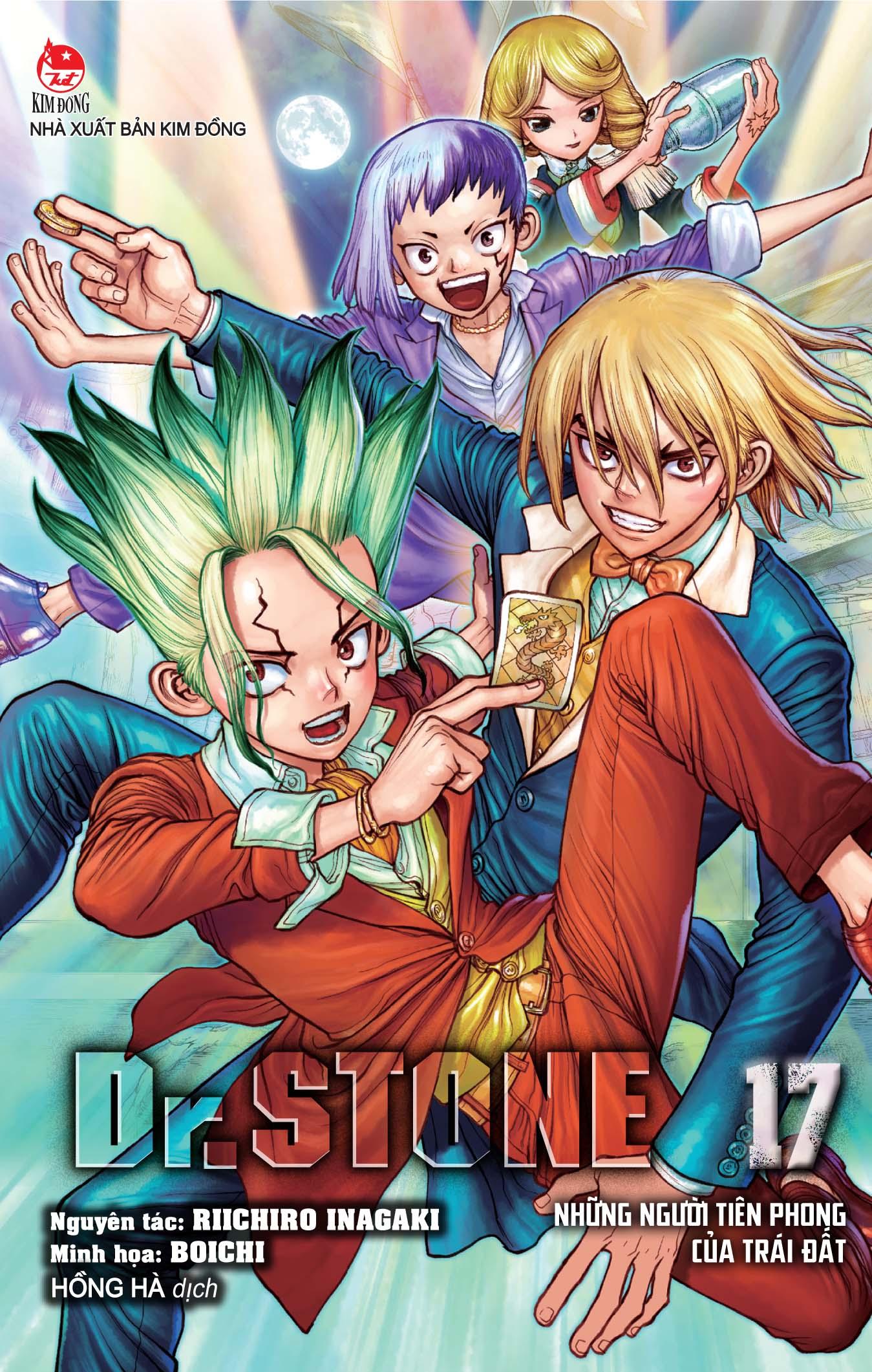 Sách - Dr.STONE - Tập 17 - Những Người Tiên Phong Của Trái Đất
