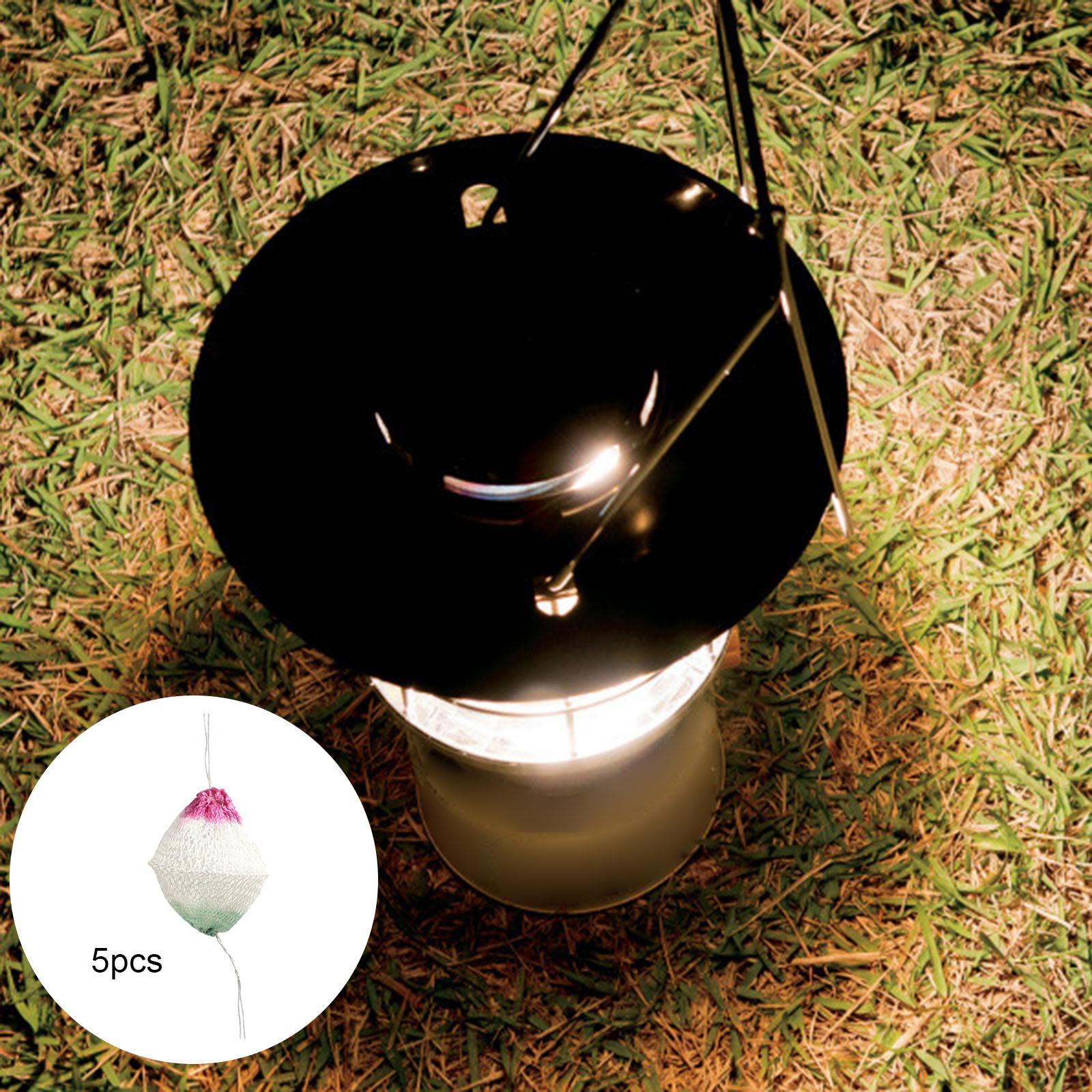 5pcs Gas Lantern Mantles Gas Light Mantle Gas Lamp Mantels Replacement