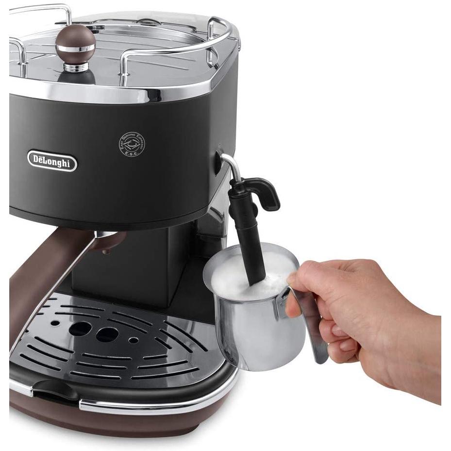 Máy Pha Cà Phê Delonghi Icona Vintage Ecov311, Máy Pha Cafe, Công Suất 1100W, Dung Tích 1.4L, Nhập Đức, BH 12 Tháng