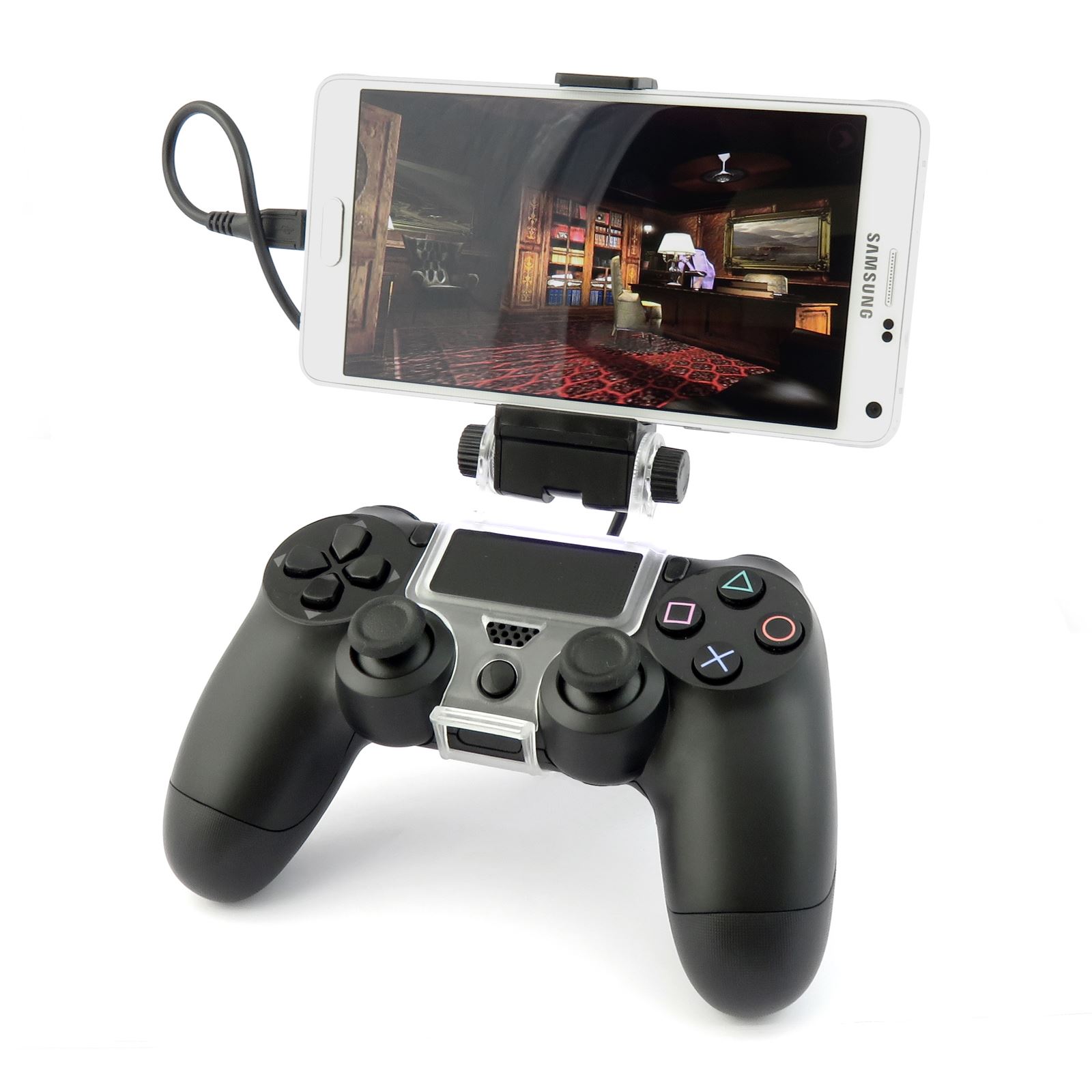 Kẹp tay cầm ps4 với điện thoại