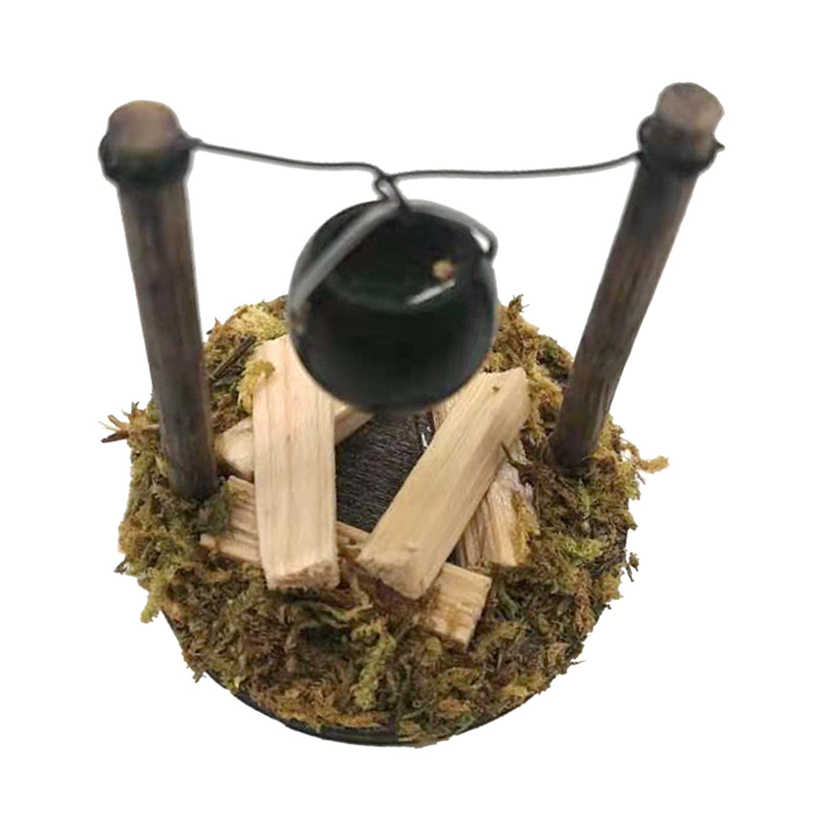 Miniature Dollhouse Garden Burner Kit Dollhouse Furniture Accessory
