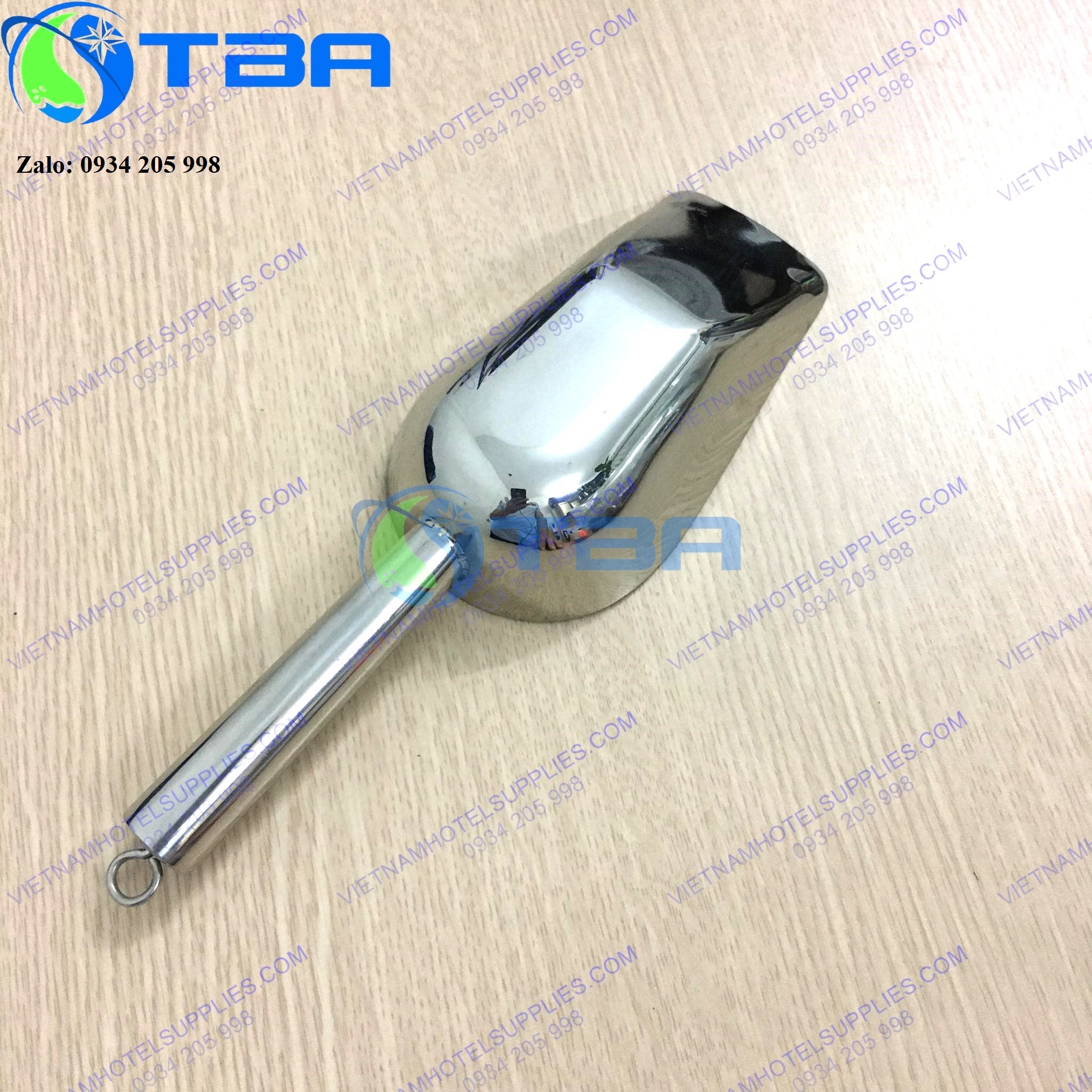 Muỗng inox không gỉ xúc đá xúc hạt cao cấp