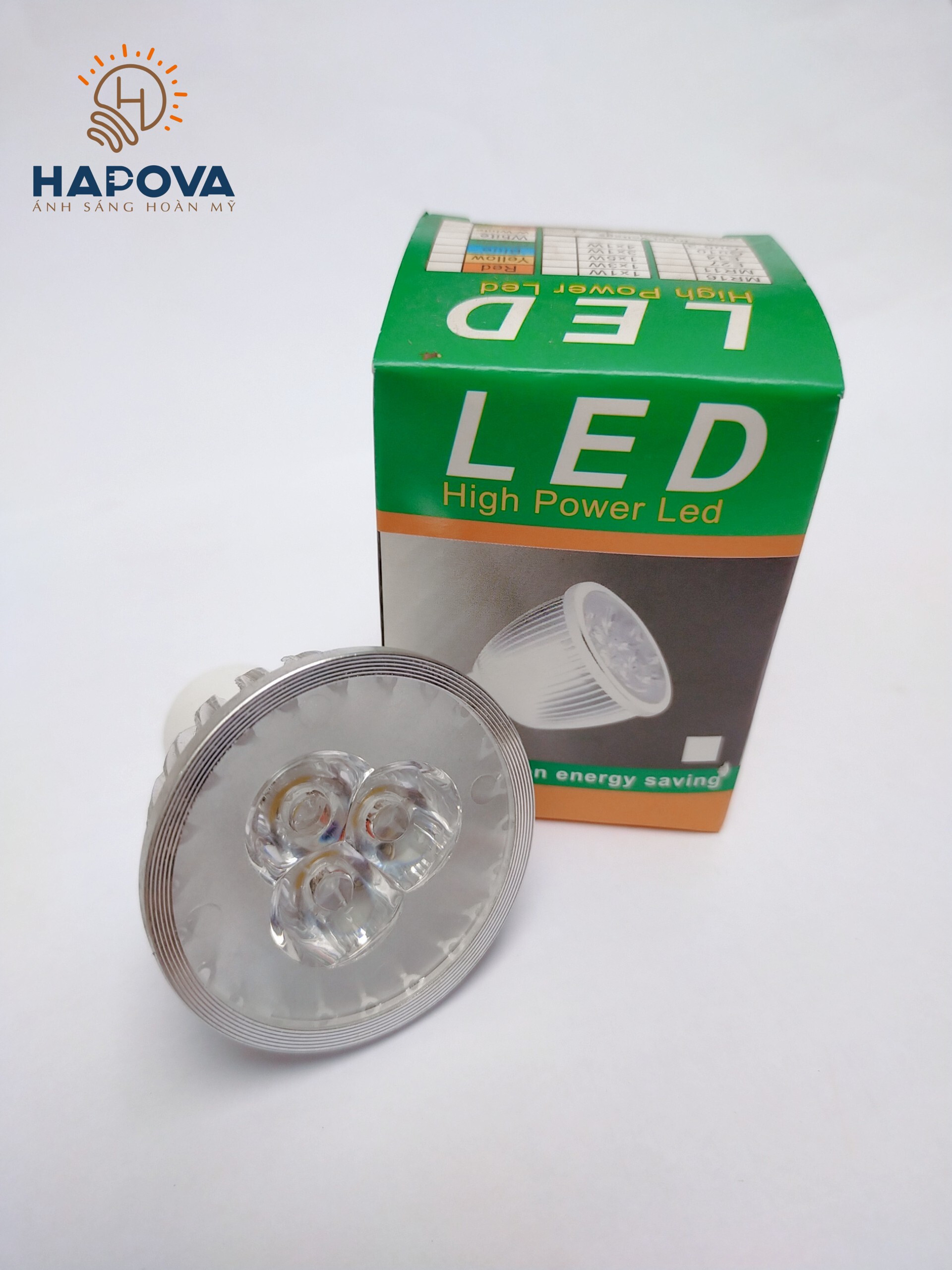 Bóng đèn led công suất HAPOVA RAWIN GU10