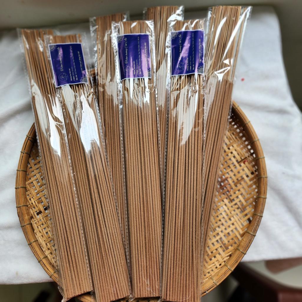 Nhang Trầm Hương Sạch Tự Nhiên Cát An Không Hoá Chất Hương Thơm Dịu Nhẹ, An Toàn Sức Khoẻ - Loại 30cm & 40 cm