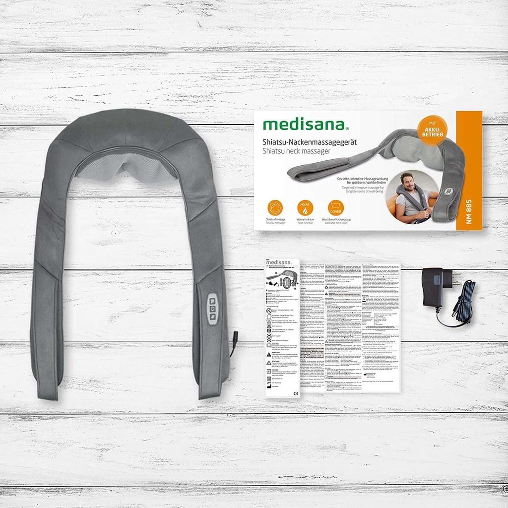 Đai Massage Cổ Medisana NM885 Shiatsu, Máy Massage Cổ, GIúp Giảm Đau Mỏi, Lưu Thông Khí Huyết, Nhập Đức, BH 12 Tháng