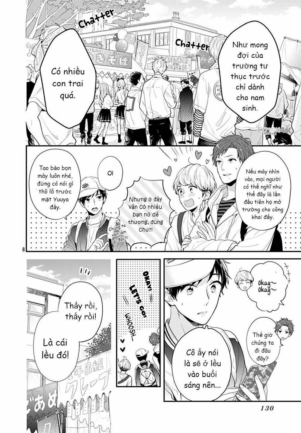 Soko No Koisuru Baitosho-Kun Chapter 3 - Trang 8