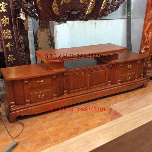 KỆ TIVI GỖ HƯƠNG ĐÁ