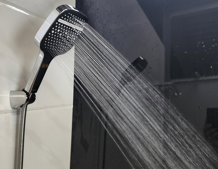 Bộ tay dây sen 3 chức năng chảy, nhựa ABS mạ Chrome Eurolife EL-128SH-T
