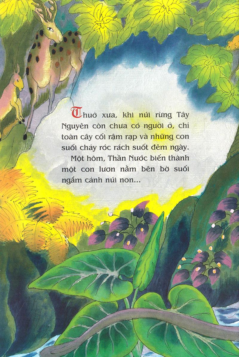 Tranh Truyện Dân Gian Việt Nam: Con Gái Nàng Tiên Núi