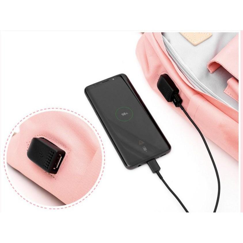 Balo unisex nam nữ 2 khóa thời trang đi học đi chơi chống thấm nước STYLE HÀN QUỐC BL4