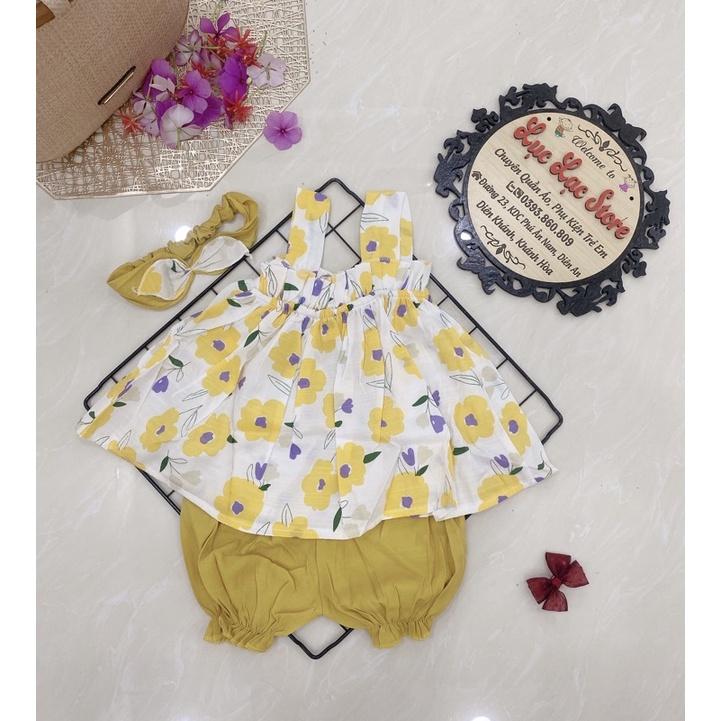 Set/Bộ đũi hai dây cho bé gái (kèm tuban) size 8-20kg (1-6 tuổi)