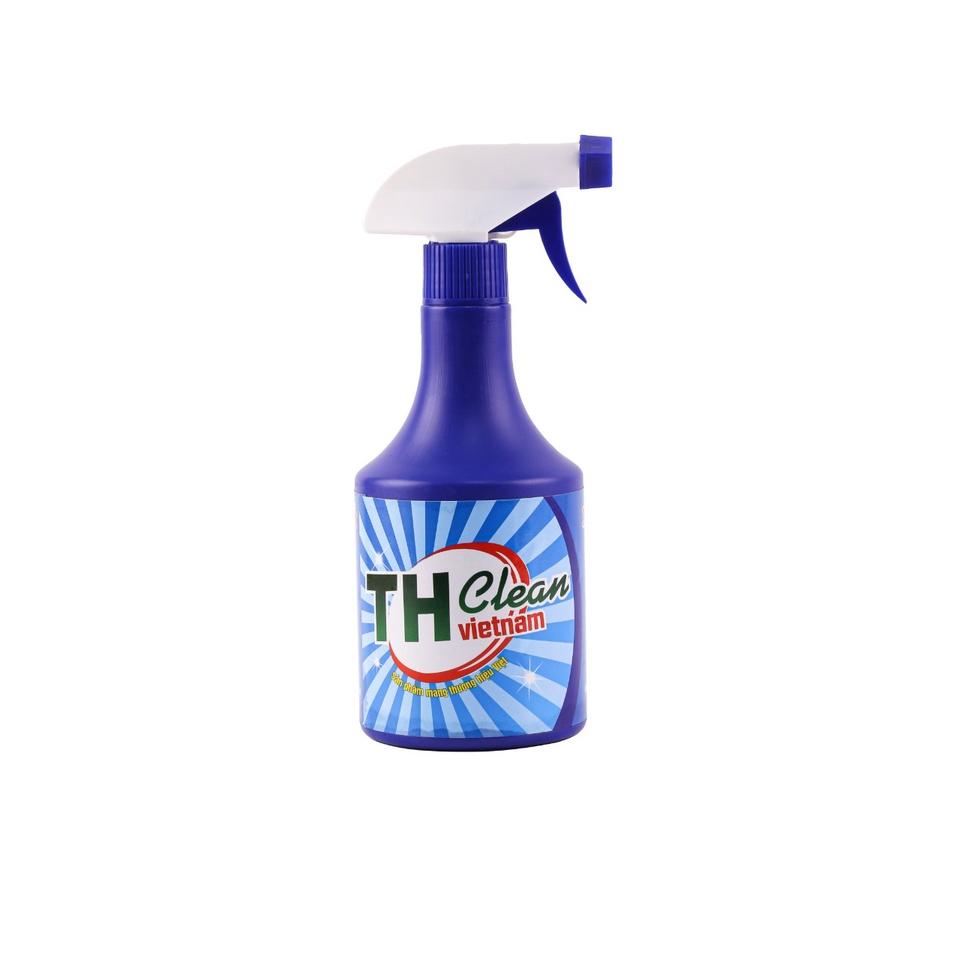 Xịt bóng lốp, dưỡng lốp ô tô TH CLEAN VIỆT NAM chai 500ml