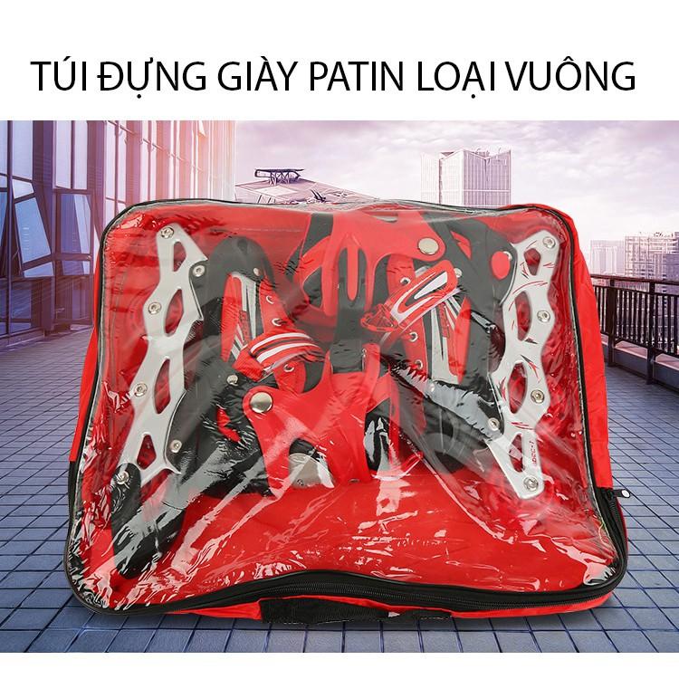 (có sẵn) Túi đựng giày trượt patin loại vuông dùng cho mọi loại giày patin