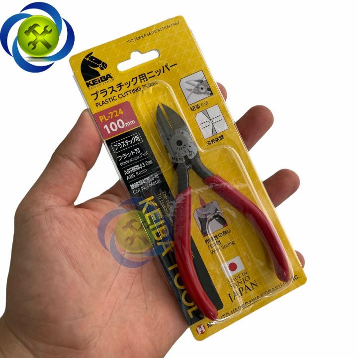 Kìm cắt nhựa 100mm Keiba PL-724 Nhật Bản