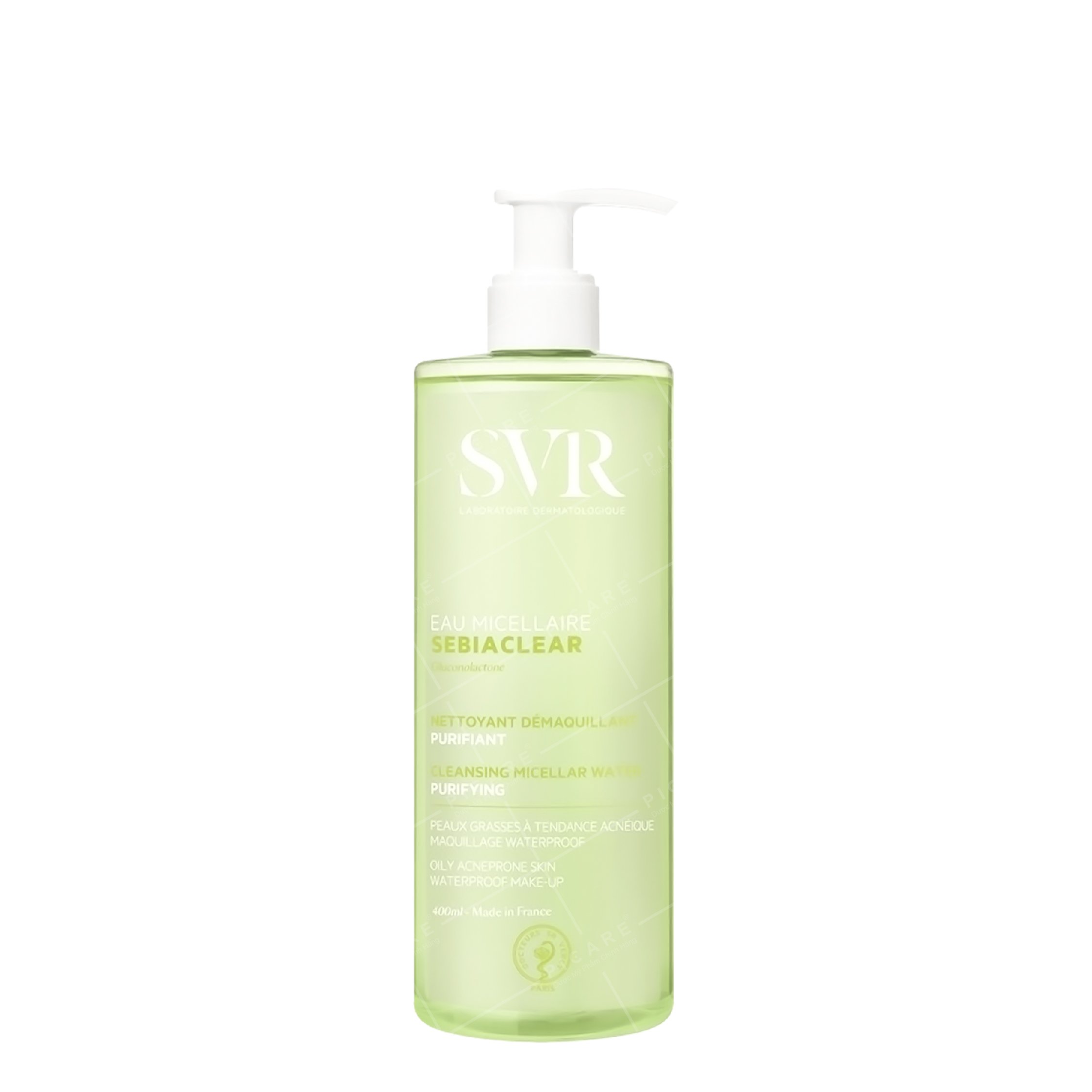 Bộ Đôi Sữa Rửa Mặt Dạng Gel SVR Sebiaclear Gel Moussant 400ml và Tẩy Trang Sebiaclear Eau Micellaire Cho Da Dầu Mụn 400ml