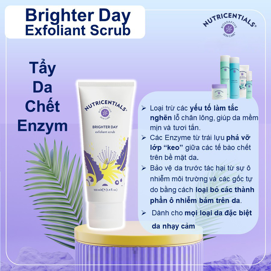 Kem Tẩy Tế Bào Chết Nuskin Exfoliant Scrub Extra Gentle 100ml