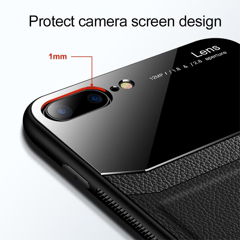 Ốp Lưng Da Pu Chống Sốc Dùng Cho Iphone 11 Pro Xs Max Xr X 6 6s 7 8 Plus