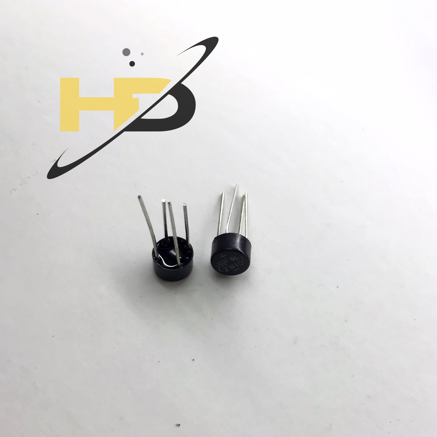 Set 10 Con Diode Cầu Chỉnh Lưu 2A 1KV 2W10 Tròn