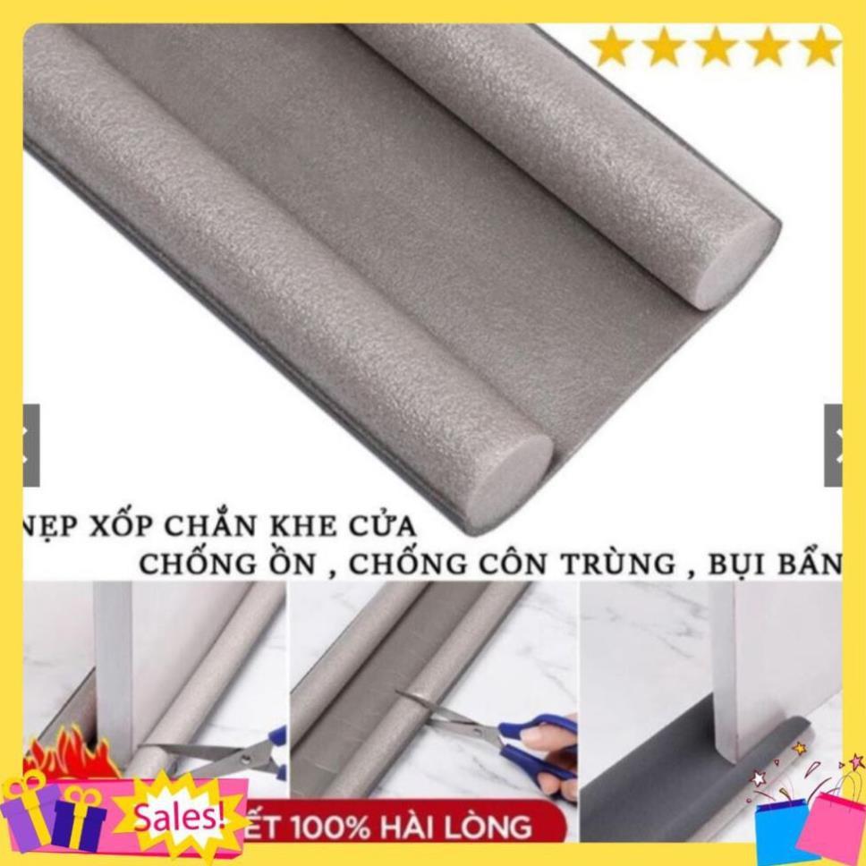 Nẹp Mút Xốp 95cm Chặn Đáy Khe Cửa, Gió Mùa, Cách Nhiệt,Ron, đệm cửa, chặn khe cửa chống côn trùng, tiếng ồn