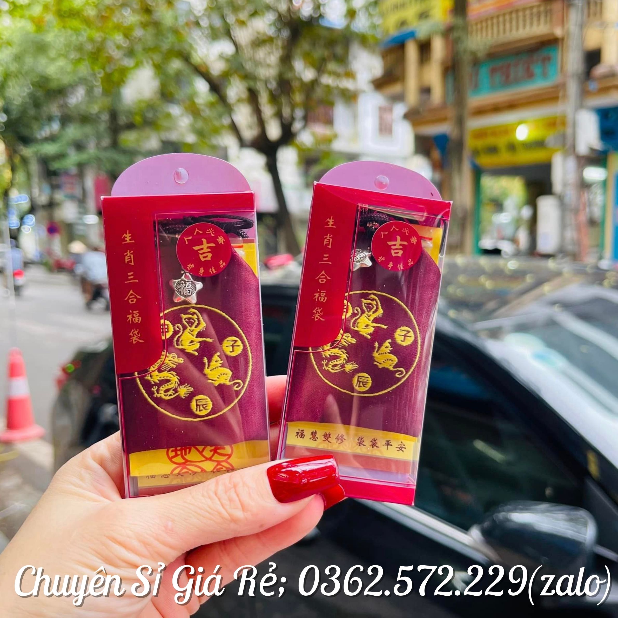 Túi May Mắn Giải Hạn Tam Tai Cho Tuổi Thân Tý Thìn Túi May Mắn Tam Hợp Quý Nhân Giúp Tai Qua Nạn Khỏi Cuộc Sống Bình An