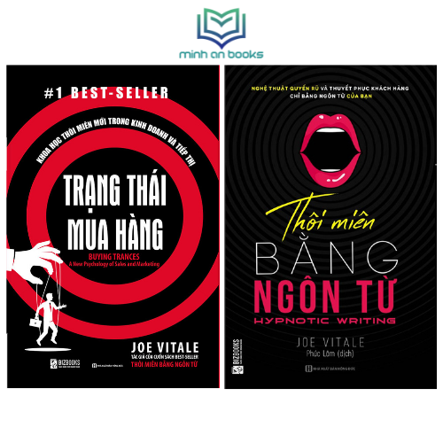 Combo Bộ 2 Cuốn Đọc Vị Khách Hàng: Trạng Thái Mua Hàng + Thôi Miên Bằng Ngôn Từ - MinhAnBooks