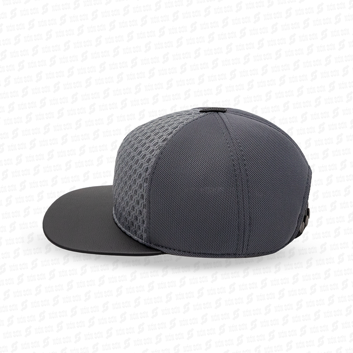 Mũ snapback hiphop nam nữ NÓN SƠN chính hãng MC210BK-XM4