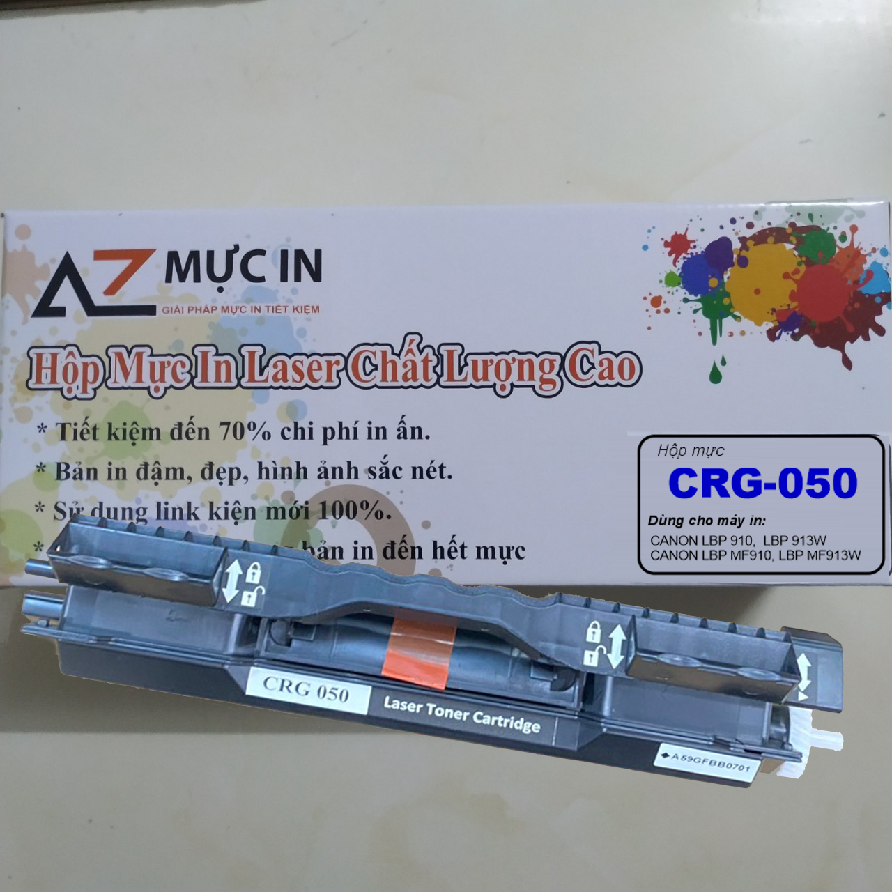 Hộp mực CRG 050 dùng dùng cho máy in Canon LBP 113w, LBP 910, LBP 913w, MF910, MF913w