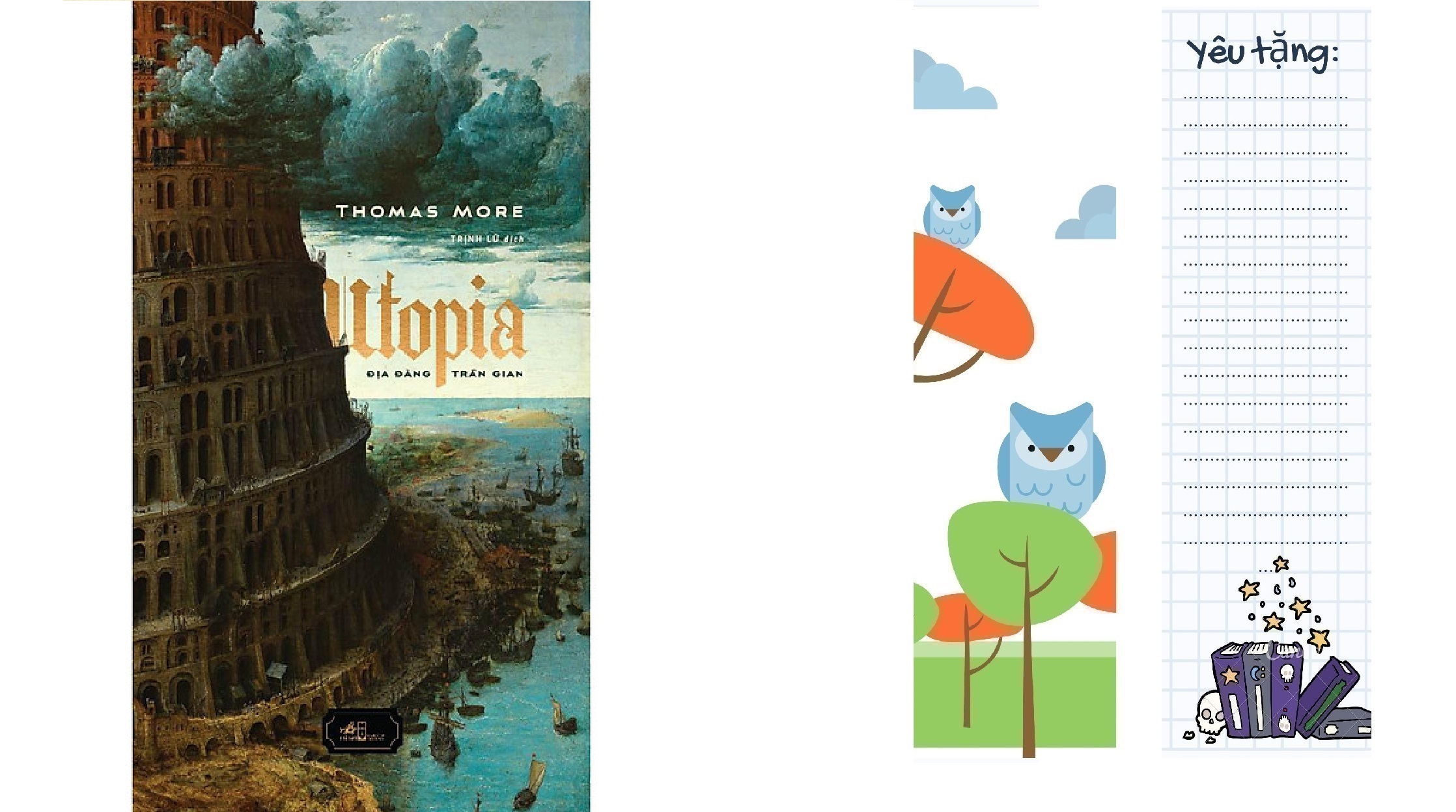 Sách - Utopia: Địa đàng trần gian (TB 2020) (tặng kèm bookmark thiết kế)