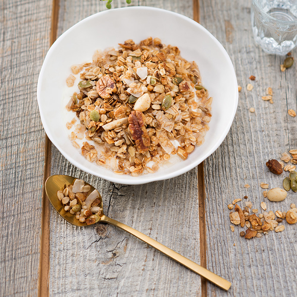 [Chính hãng] Gói Ngũ cốc Brookfarm Nutty Granola, thơm giòn vị mật ong rừng, nhập khẩu từ Australia - Gói 350g