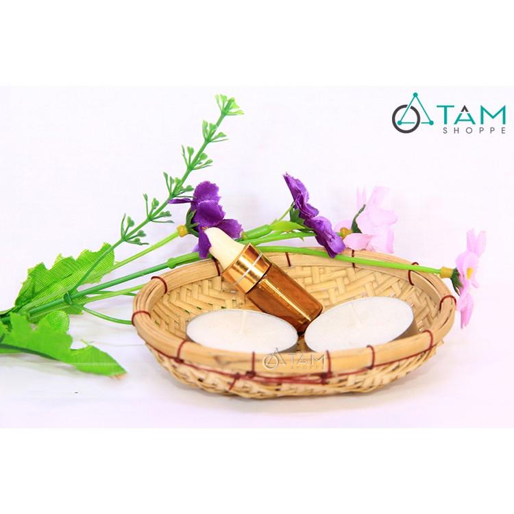 Nến Tealight không khói không mùi cháy hơn 4 tiếng vỉ 100 viên