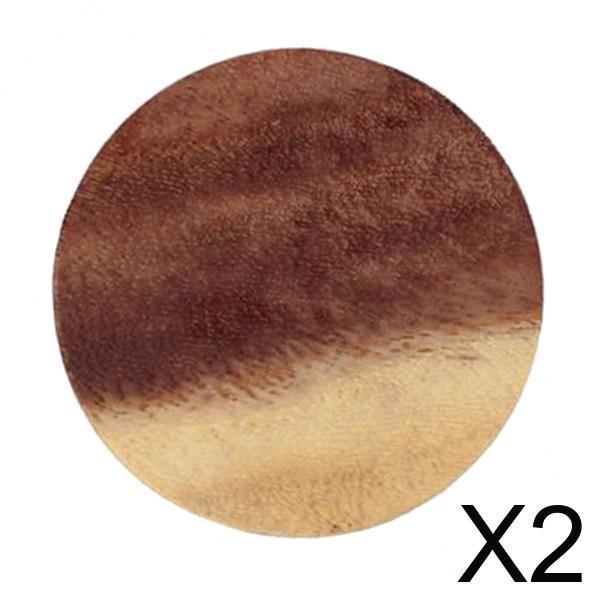 2X Wood Heat Resistant Teapot Cup Bowl Coffee Mu Coaster Mat