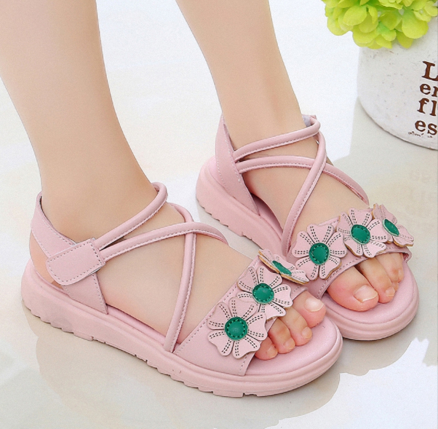 sandal đi học cho bé gái,giày đi học cho bé gái size 27- 37 AD119