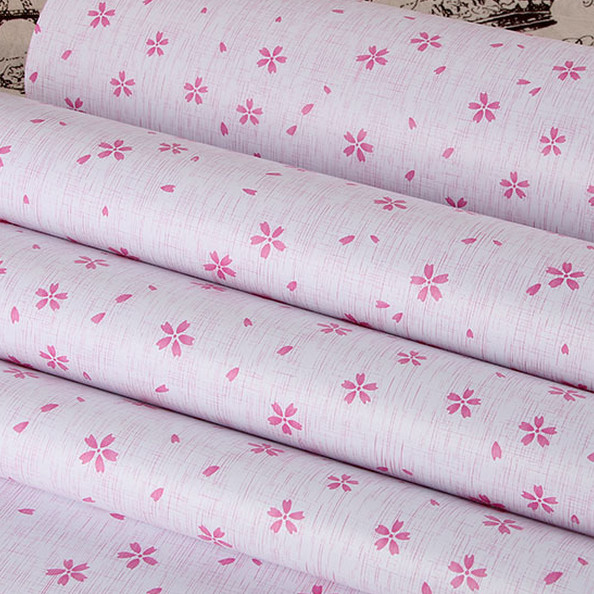 GIẤY DÁN TƯỜNG KHỔ 45CM X10M 5 CÁNH ĐỎ NHỎ
