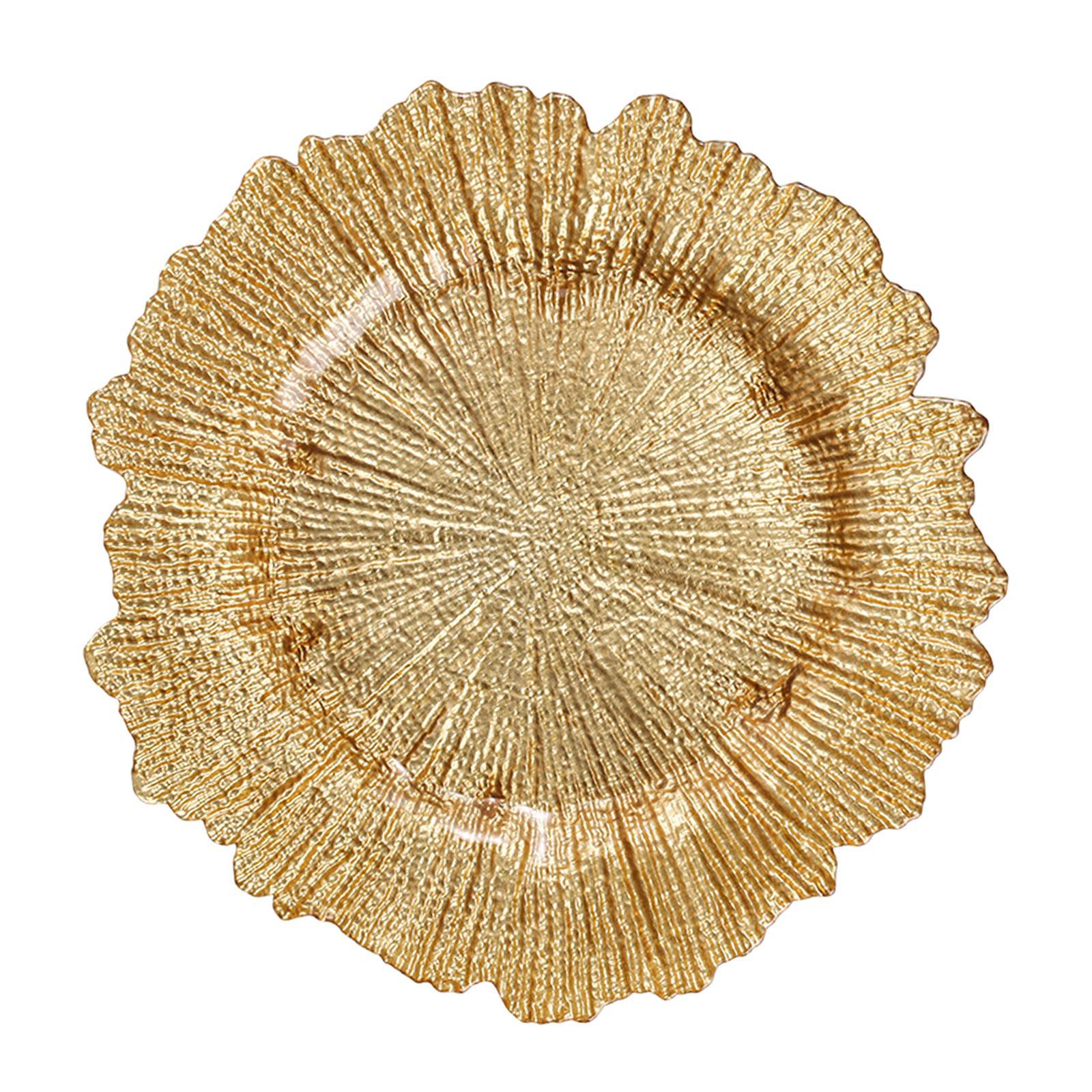 Glass Plate Decorative Tray Fruit Plate for Party Events Dinner Decor