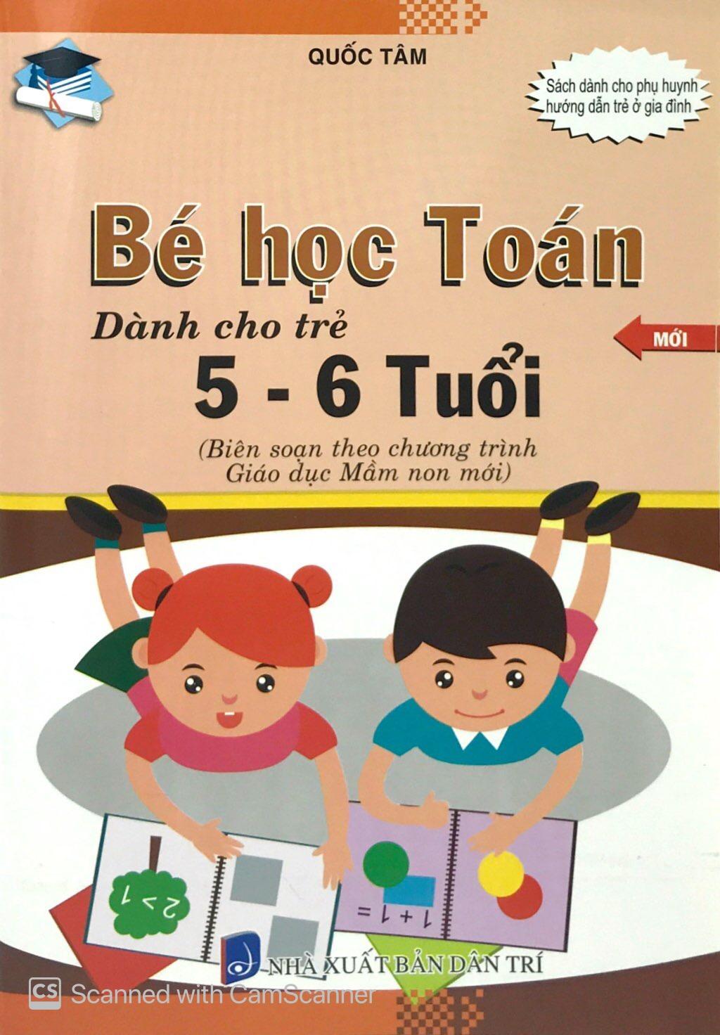Bé Học Toán Dành Cho Trẻ 5 - 6 Tuổi