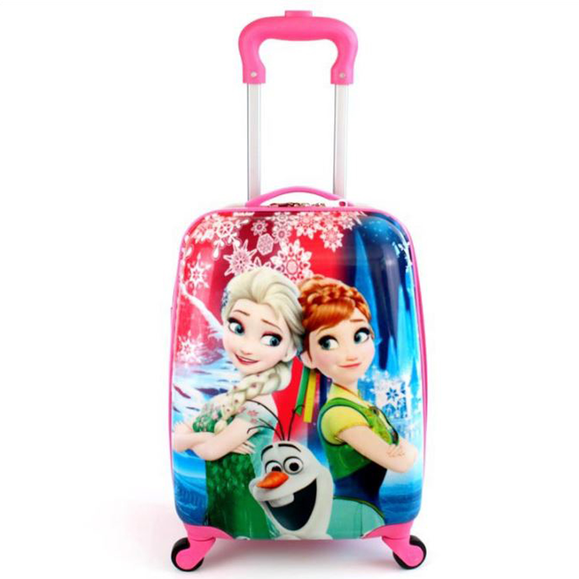Quà tặng mùa hè cho bé. Vali du lịch nhựa kéo cho Bé yêu. Size 18. Hàng cao cấp in 2 mặt . Nhựa ABS+PC an toàn cho bé khi sử dụng.